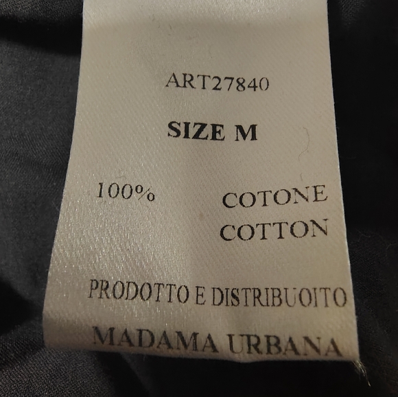 Italian Cotton Madame Urbana Bandana Print Maxi Dress Women's Medium Bohemian - Picture 8 of 12